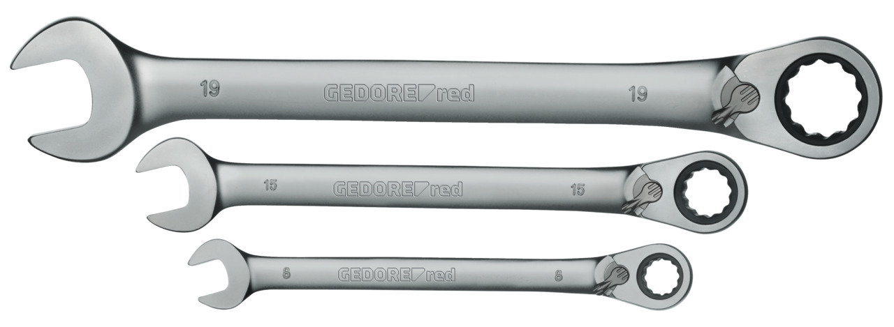 R0720 Combination ratchet wrench sets, reversible