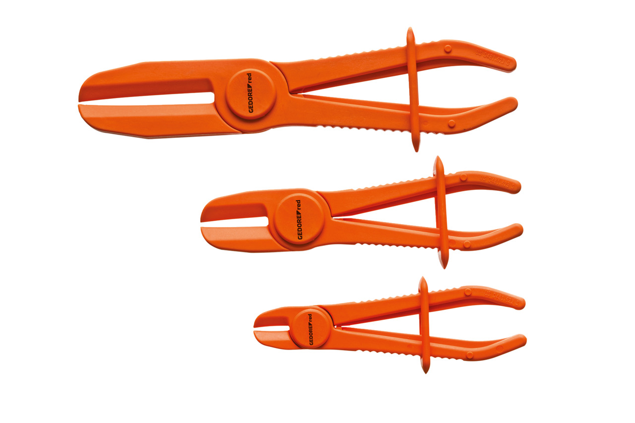 Hose clamping pliers set d.0-60mm 3pcs