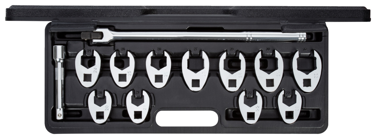 R68003013 Crowfoot socket wrench set 13 pieces