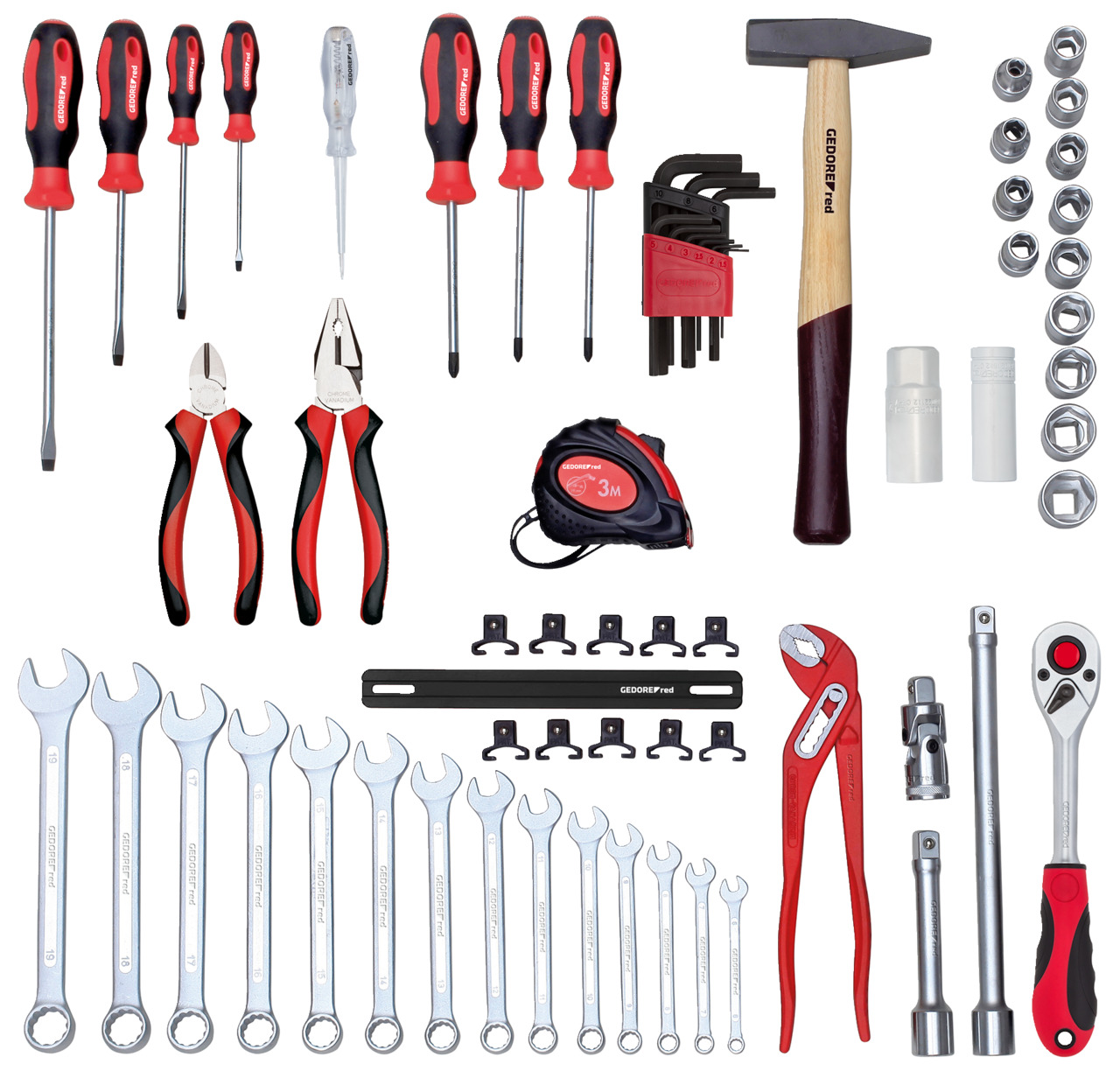 R21000057 Tool set SCHRAUBER loose 57 pcs.