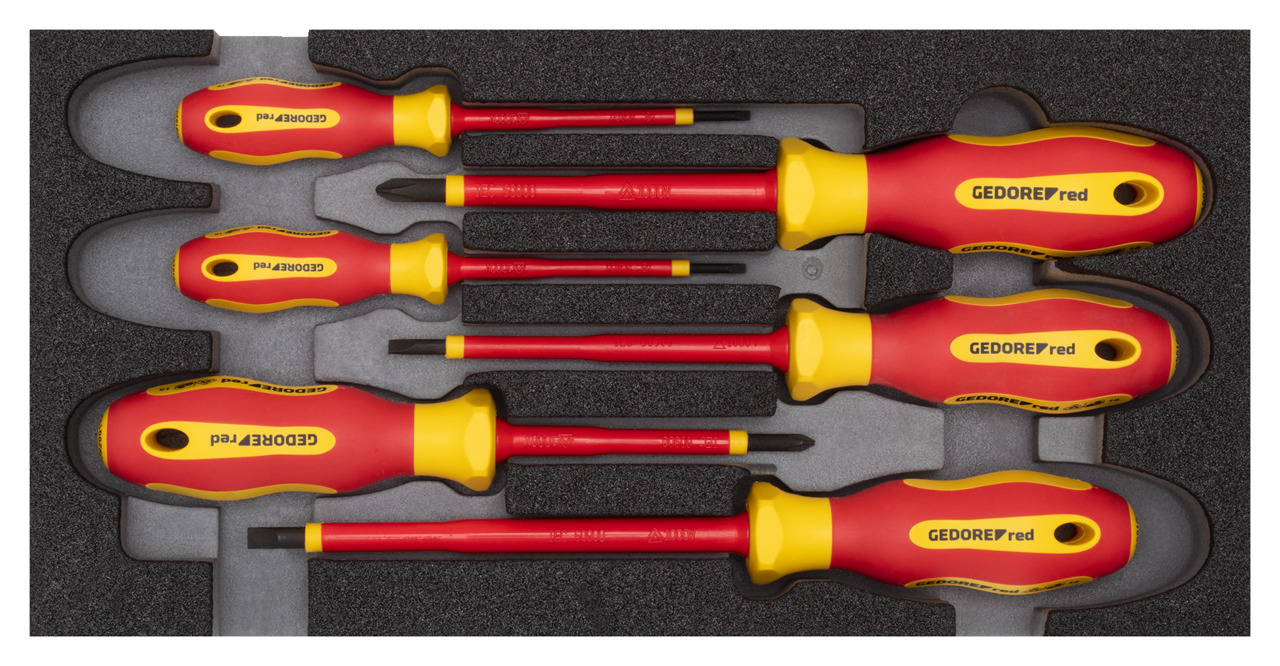 R22150016 VDE-screwdriver set 1/3 CT-mod. 6pcs