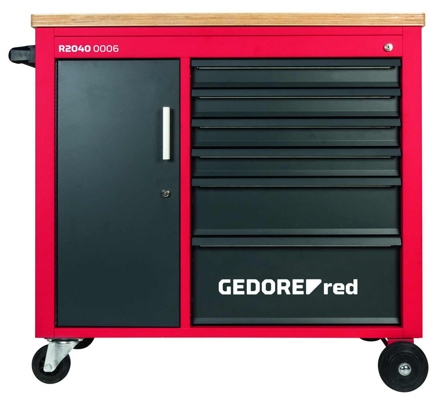 R20400006 Workshop trolley MECHANIC with 6 drawers