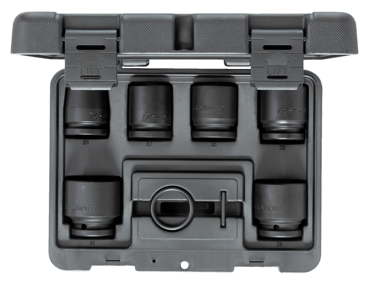 K 32-008 Impact socket set 3/4
