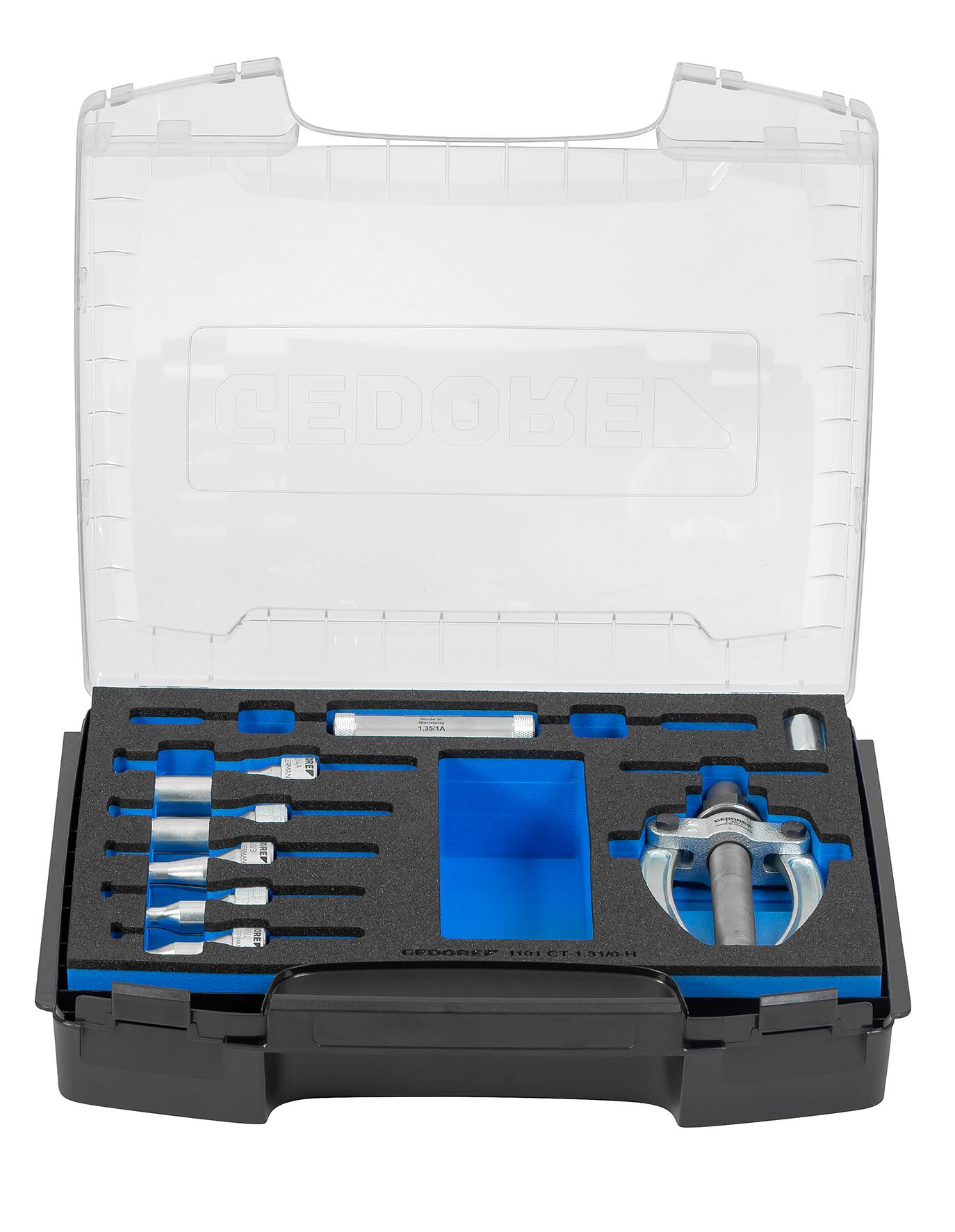 1101-1.31/0-H Internal extractor set with counter support & slide hammer in i-BOXX