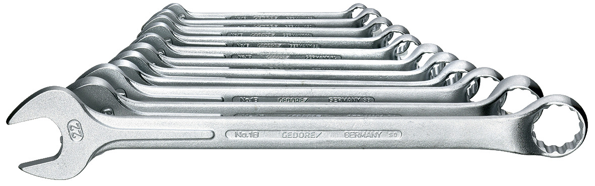 1 B (MM) Combination spanner set
