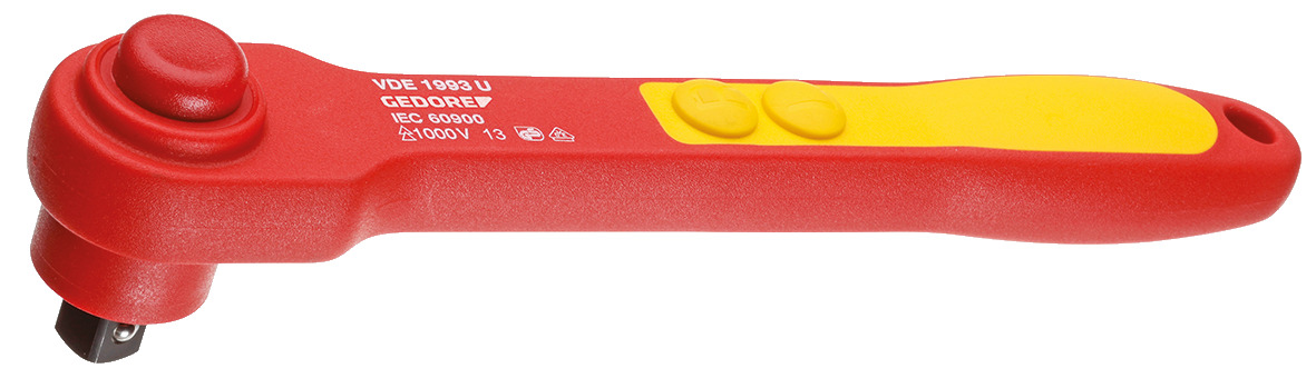 VDE 1993 U VDE reversible ratchet 1/2