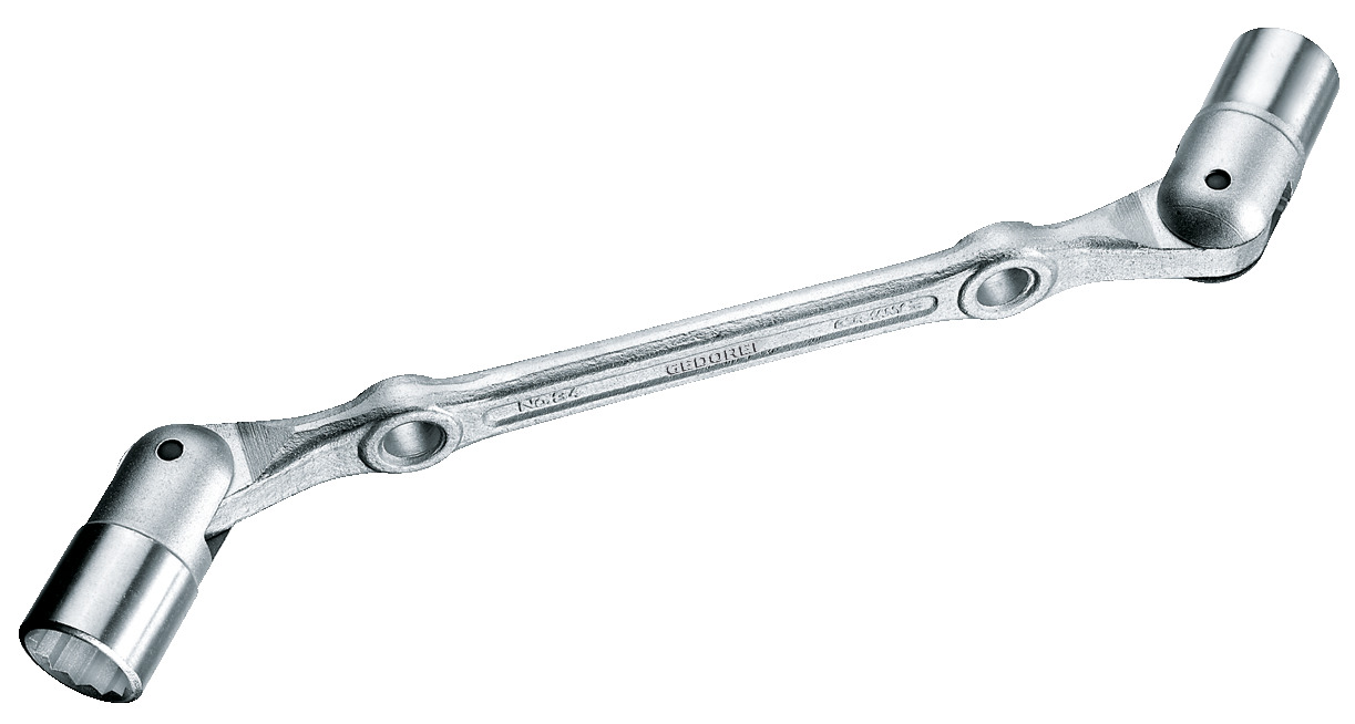 34 Swivel head wrench double ended