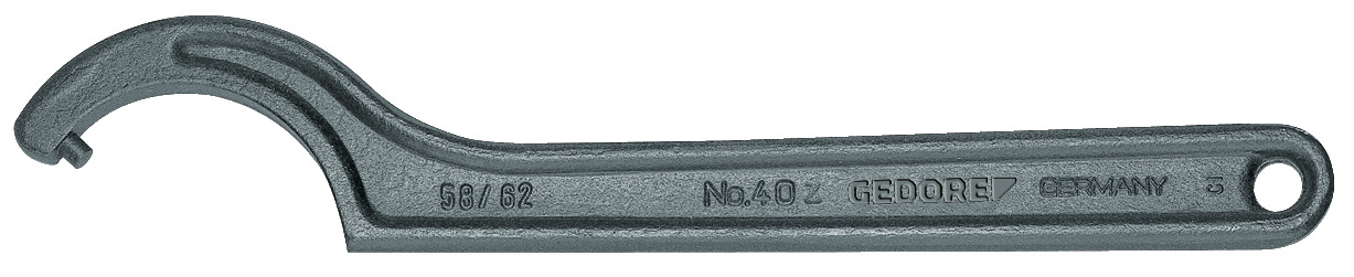40 Z Hook wrench with pin