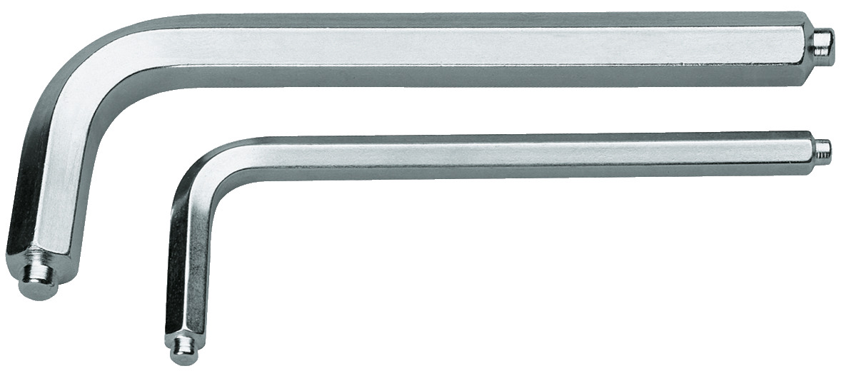 42 Z Hex key L-wrench with spigot, for in-hex screws