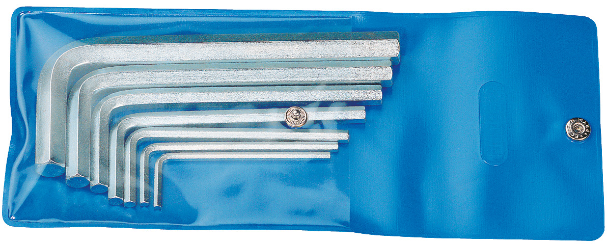 42 (AF) Hexagon socket key set for in-hex screws