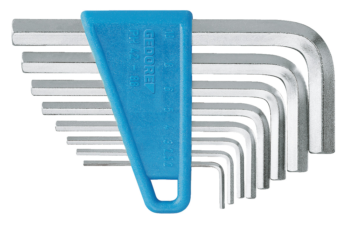 PH 42-88 Hexagon socket key set for in-hex screws