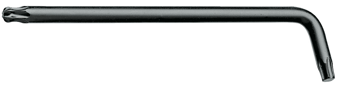 43 KTX Cranked socket screwdriver for recessed TX screws, with ball end