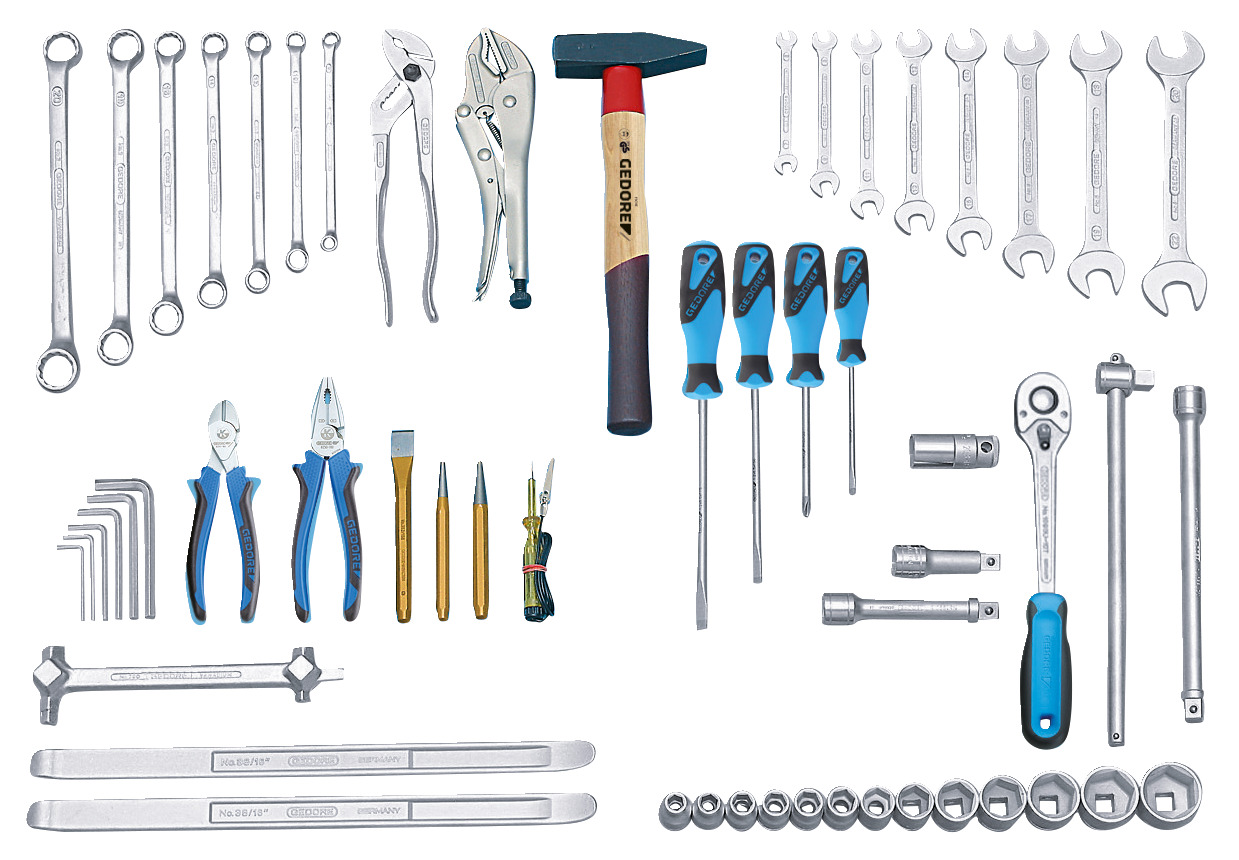 S 1151 Tool assortment 57 pieces