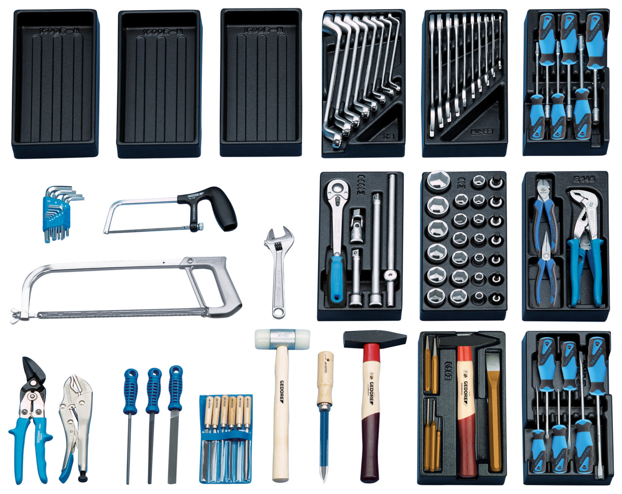 S 1400 G Universal tool assortment 100 pieces