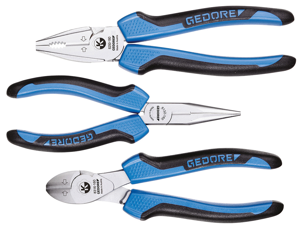 S 8003 JC Pliers set 3 pieces