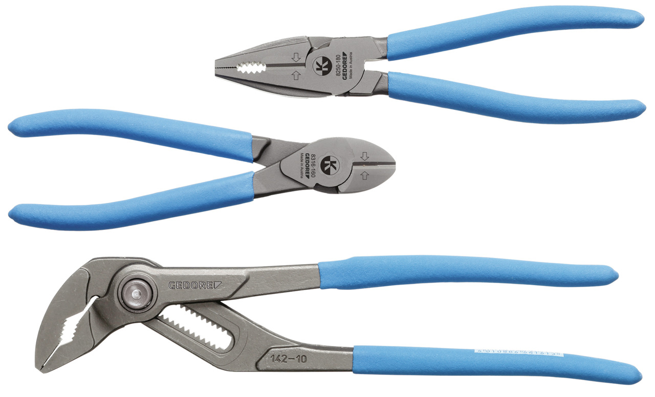 S 8303 TL Pliers set, 3 pieces