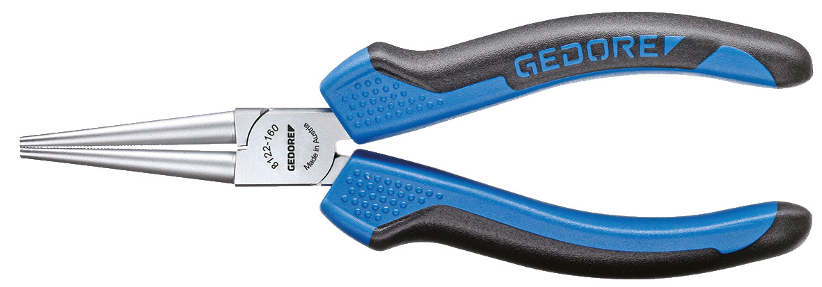 8122 Round nose pliers serrated