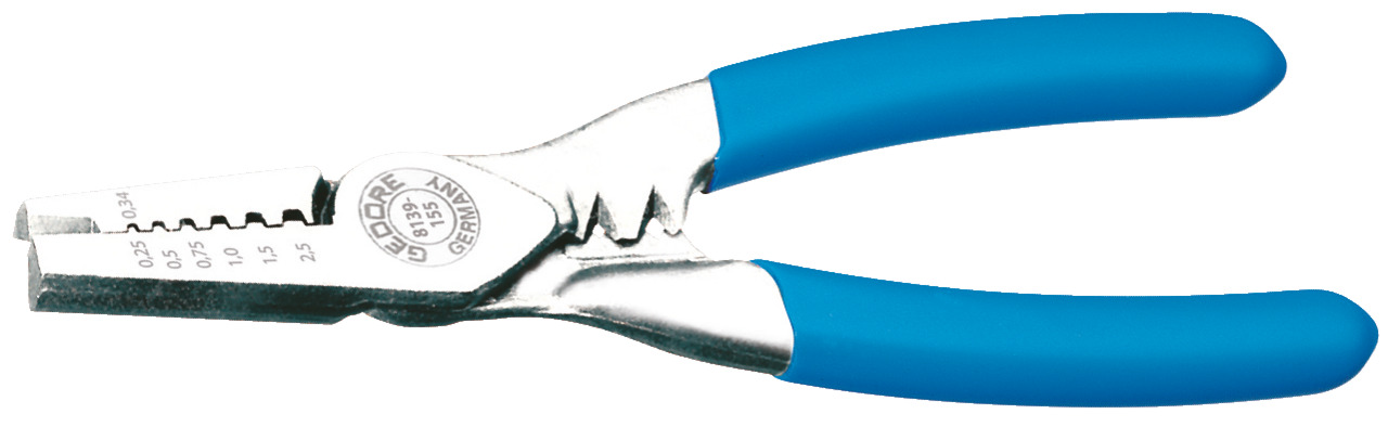8139 Cable end-sleeve pliers