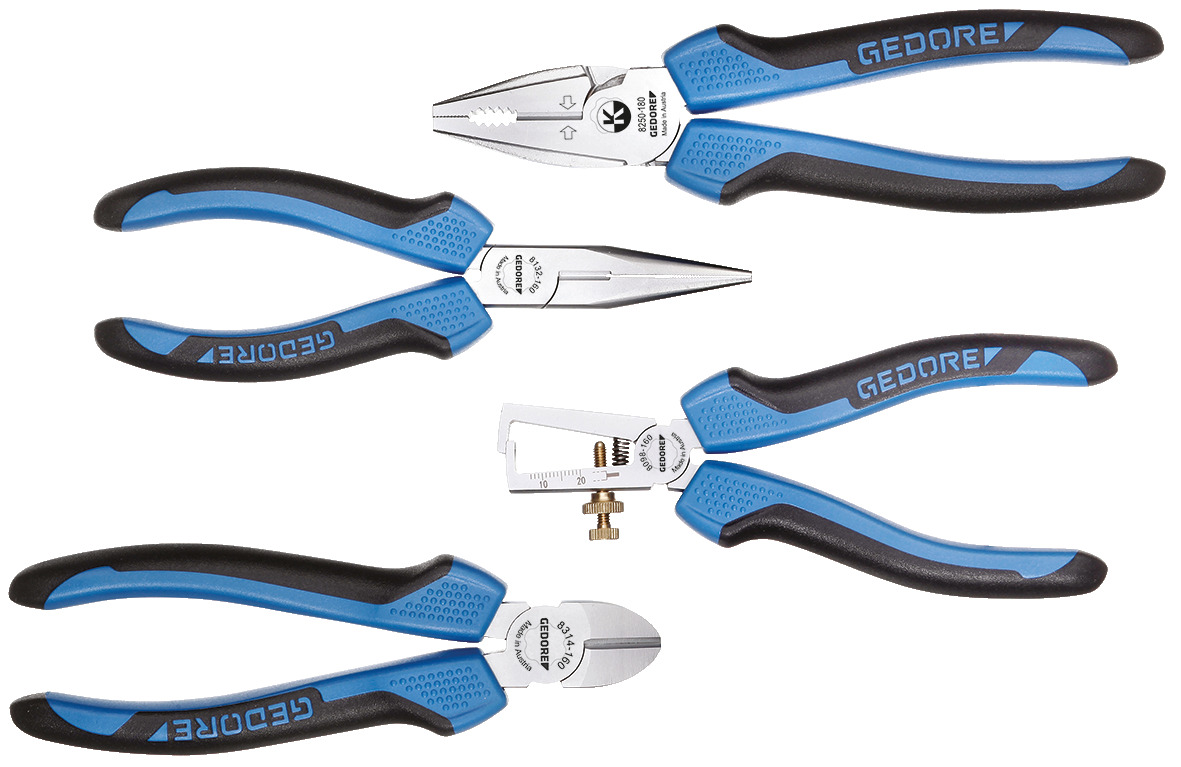 S 8200 JC Pliers set, 4 pcs